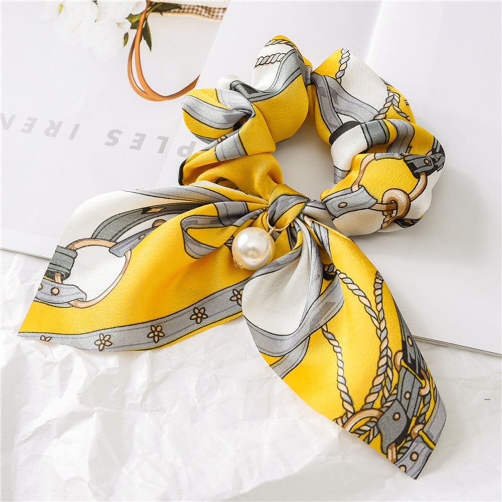 Women's Elastic Bowknot with Print
