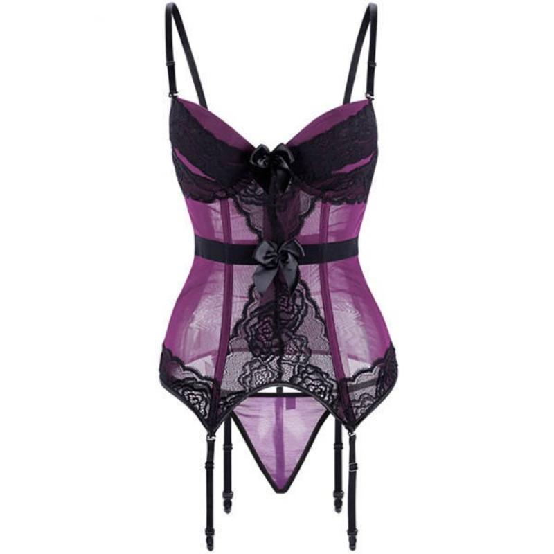 Plus Size Lace Up Women's Corset