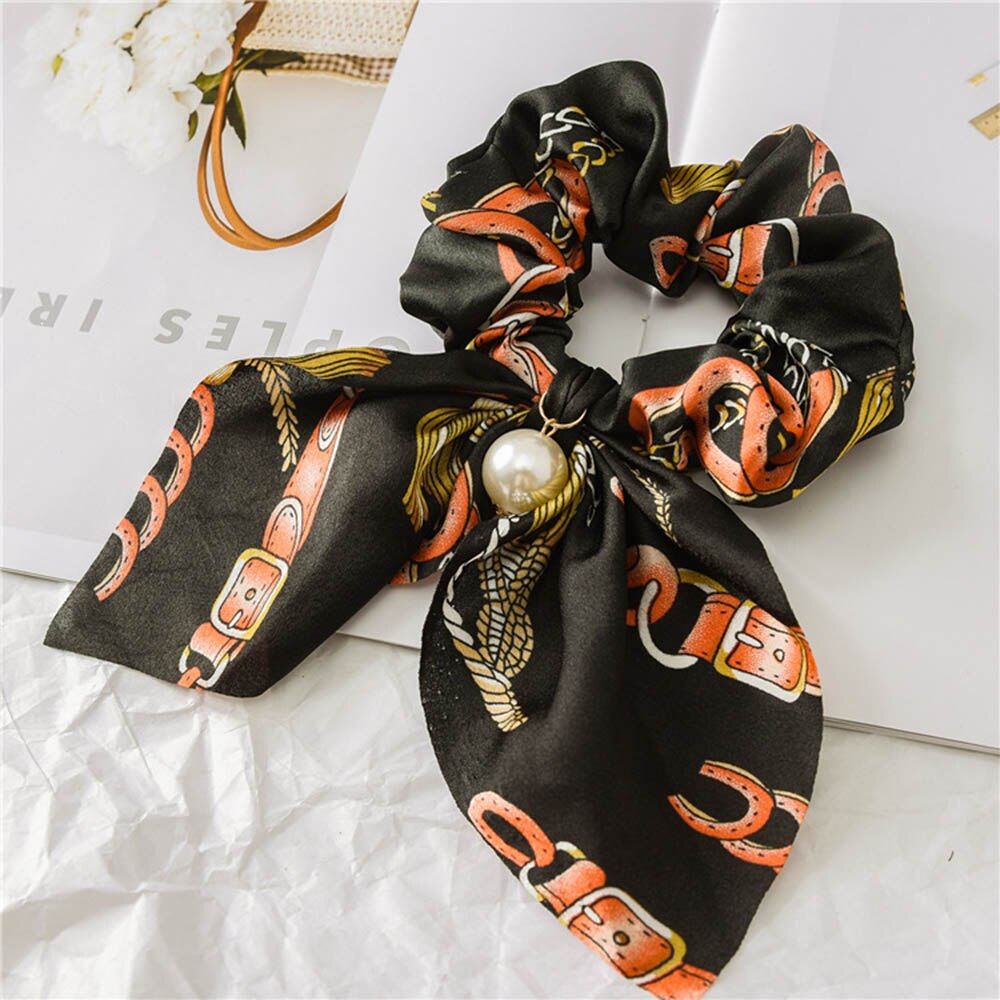 Women's Elastic Bowknot with Print