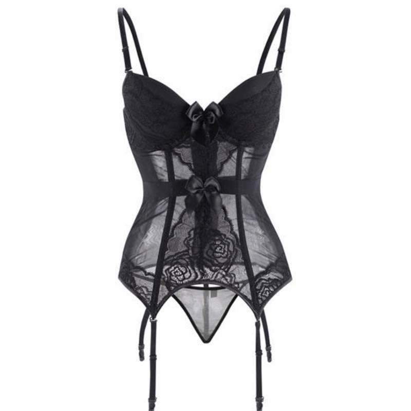 Plus Size Lace Up Women's Corset