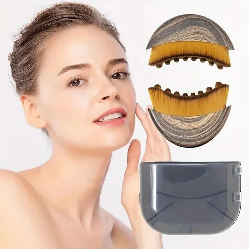 Lymphatic Contour Face Brush,Chin &Jawline Sculpting,Drainage Massager for Face,Ergonomically Designed to Fit The Skin Precisely (Copie)