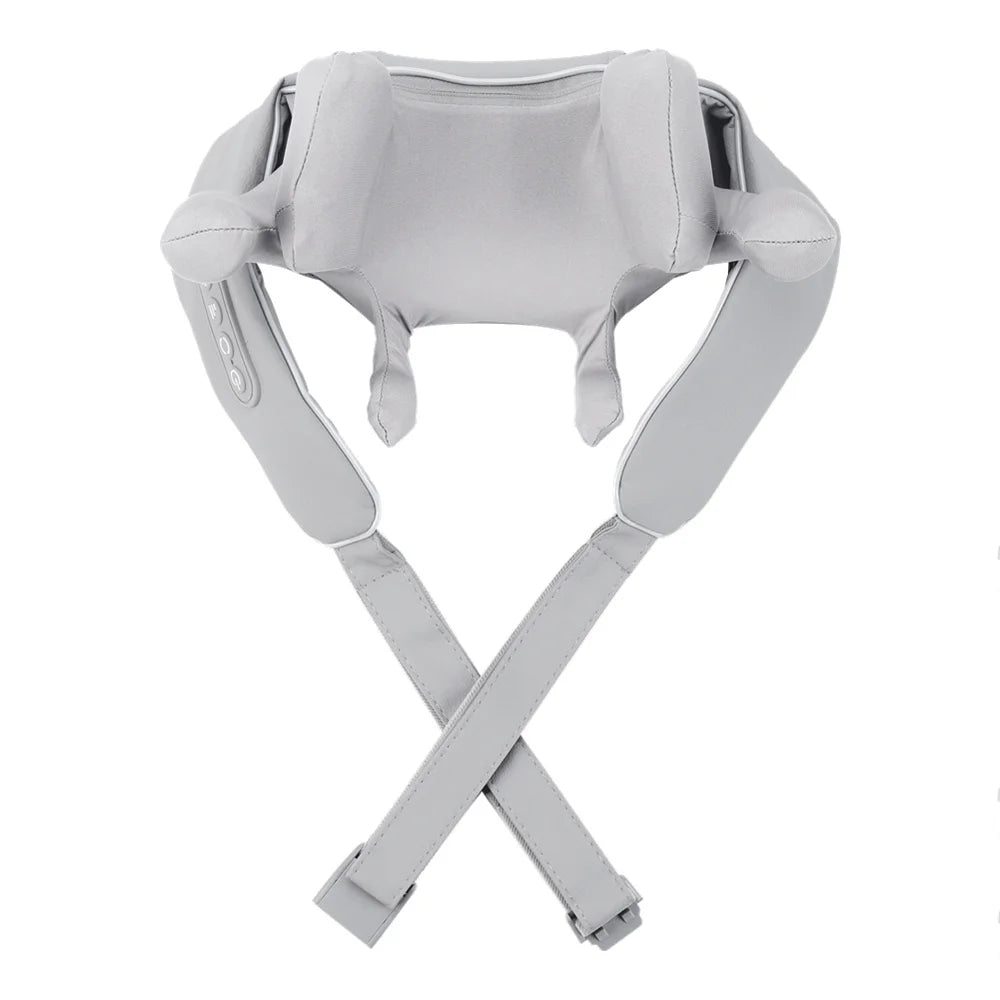 8-Head Kneading Neck Shoulder Relaxation Massage Shawl Wireless Neck And Shoulder Massager Waist Back Neck Trapezius masajeador