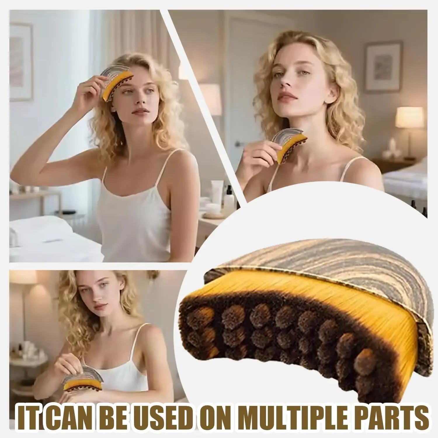 Lymphatic Contour Face Brush,Chin &Jawline Sculpting,Drainage Massager for Face,Ergonomically Designed to Fit The Skin Precisely (Copie)