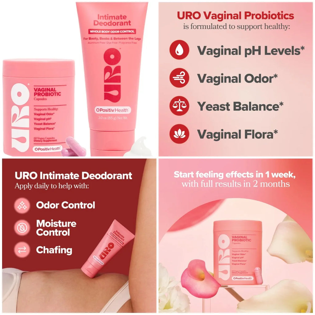 Vaginal Health Probiotic & Fresh Intimate Deodorant Combo (Copie)